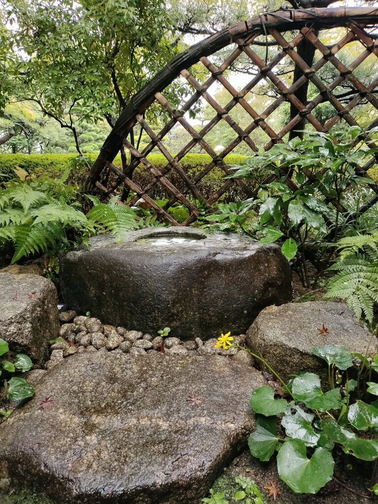 雨の茶事